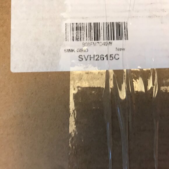 Serene Valley SVH2615C Sink Grid 25-9/16" X 14-7/16" Centered Drain NEW - Picture 5 of 8